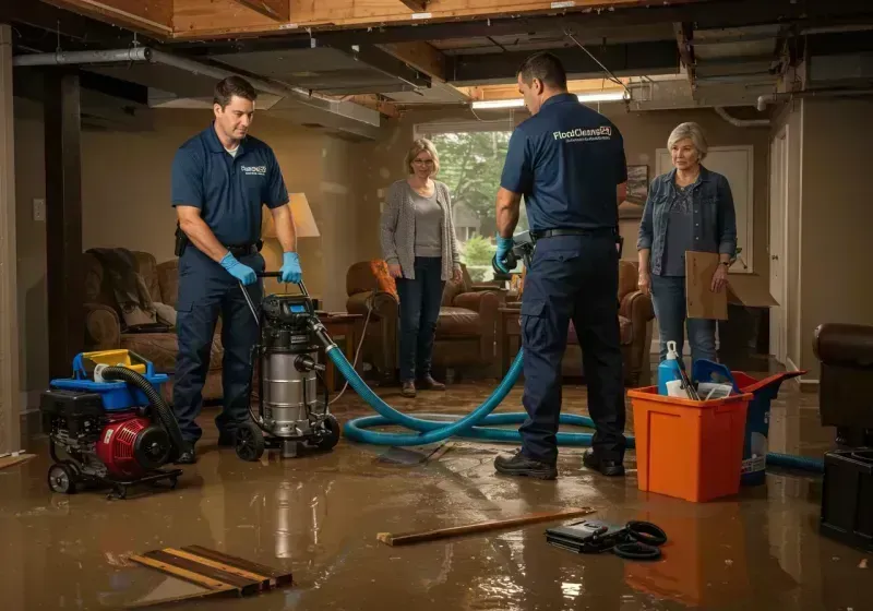 Basement Water Extraction and Removal Techniques process in Durant, OK